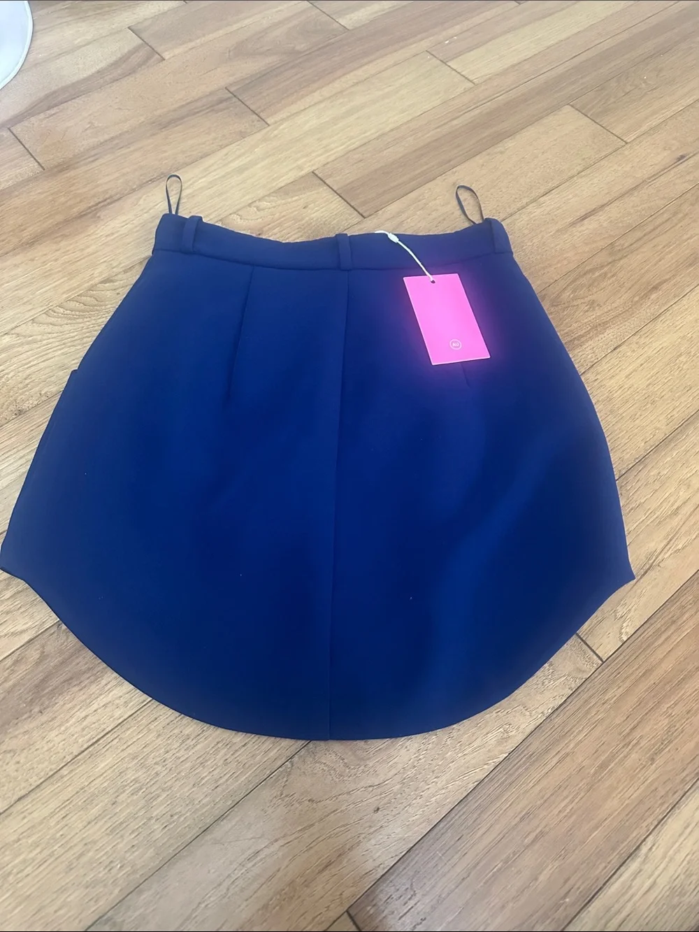 Amanda uprichard new with tags New York Navy Blue High-Waist Mini Skirt xs